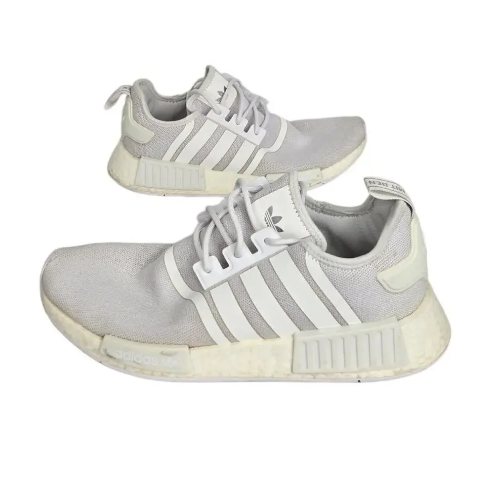 ADIDAS NMD_R1 PRIMEBLUE – MEN’S WHITE RUNNING SHOES – SIZE 10 – 2021 RELEASE
